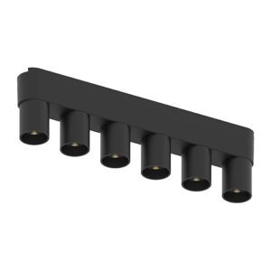 UT16-6TM: 12W Deep anti-glare grille light 6 in 1